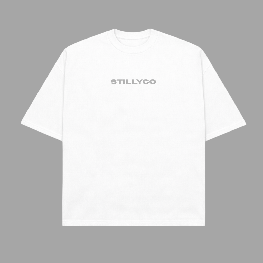 Oversized Signature White T-shirt