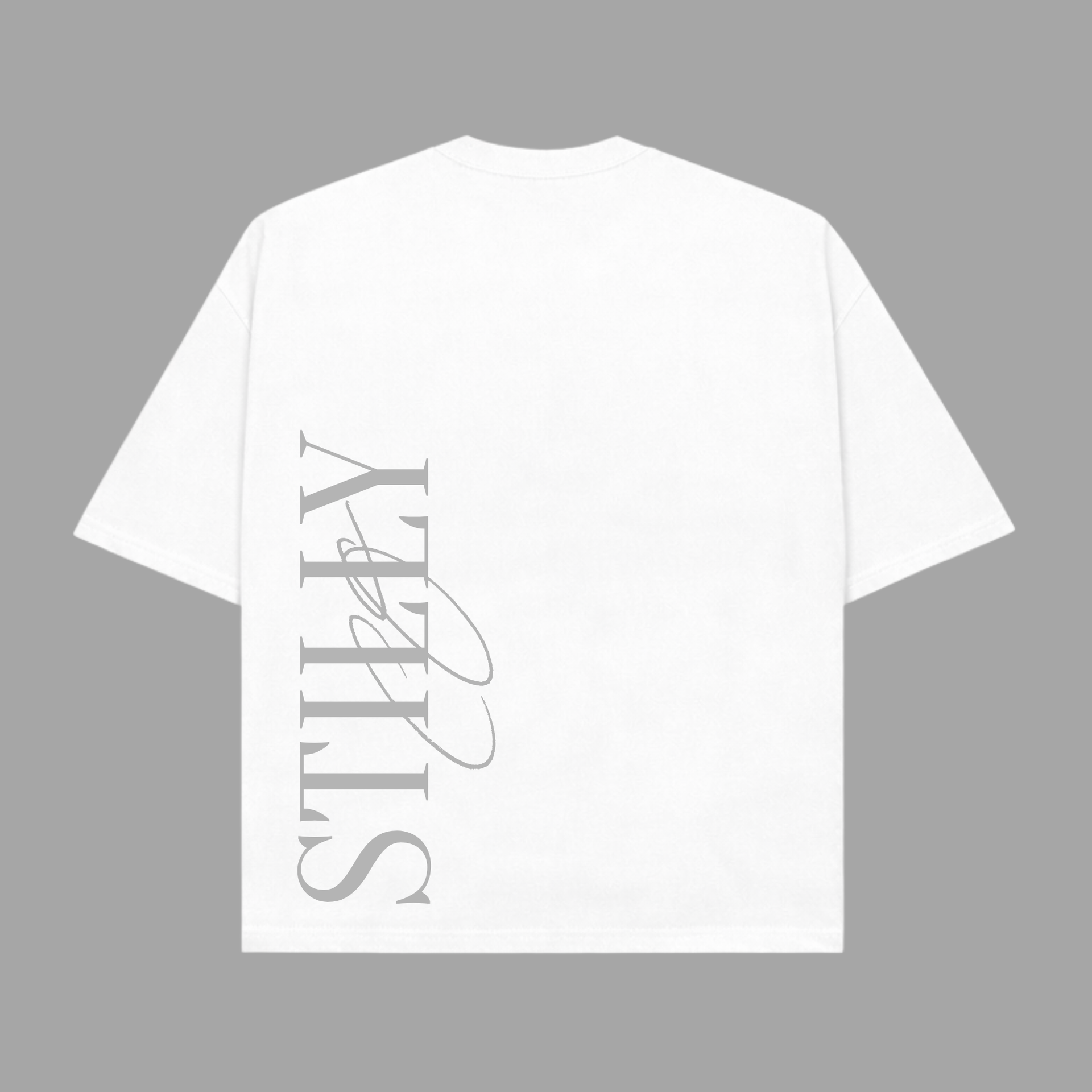 Oversized Signature White T-shirt